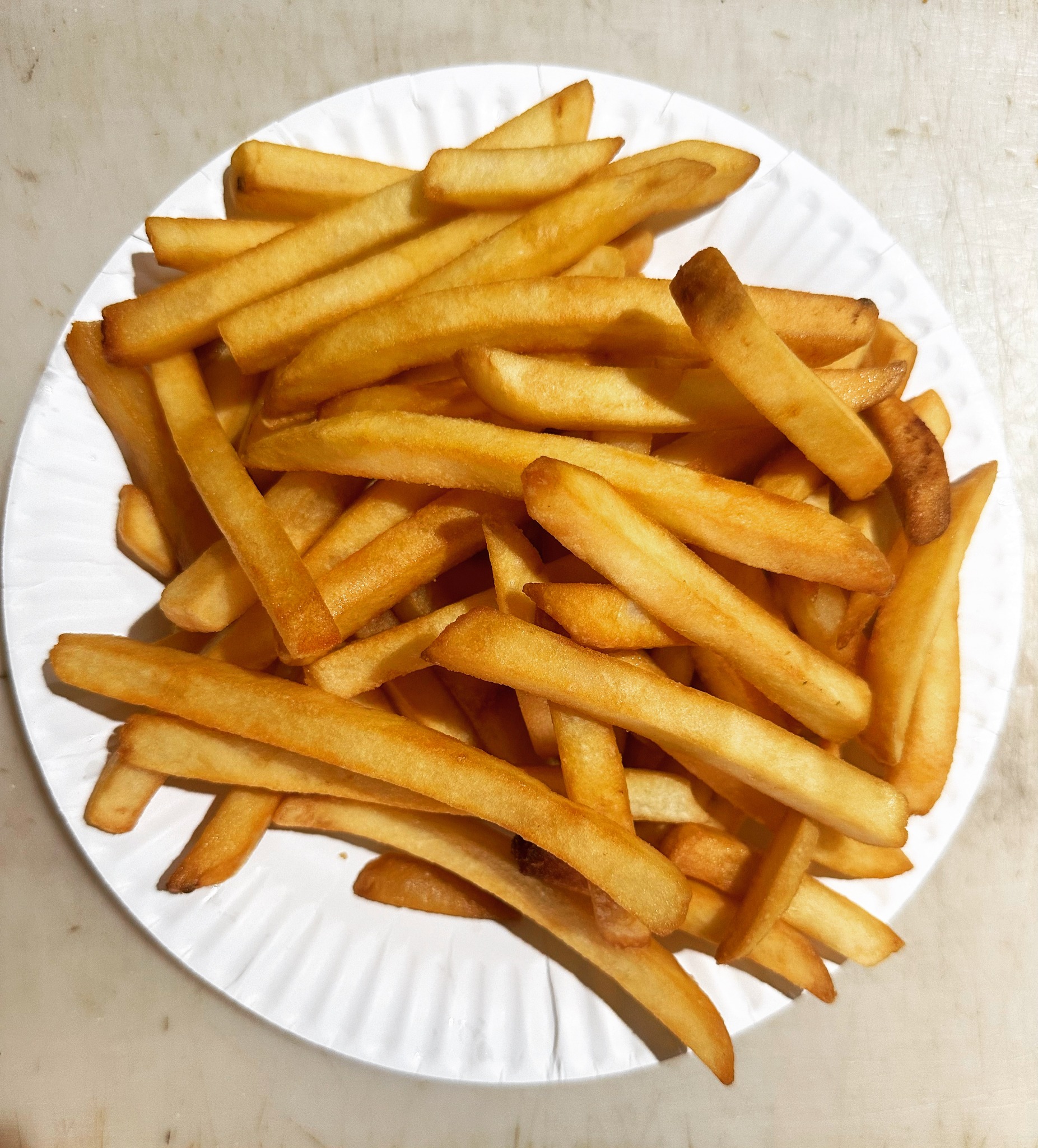 French fries from La Pizza Kosher
